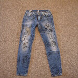 Like New Excellent Condition True Religion Women Jeans sz 26 Made in USA